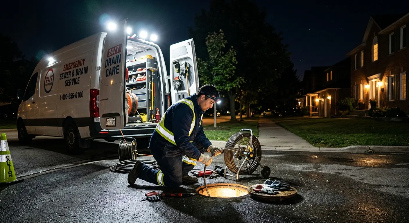 Emergency Drain Service in Saginaw, MI